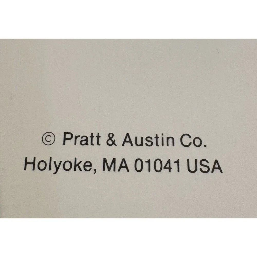 Vintage Blank Note Card Set of 8 Pratt & Austin USA 7 Bear 1 Cat Americana